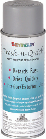 Fresh-N-Quick® Light Gray Primer Multi-Purpose Spray Enamel 11-15