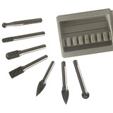 8 Pc. 1/4" Carbide Burr Set 8160