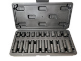 20-Pc. 1/4” Drive 6 Point SAE Standard & Deep Impact Socket Set 2220