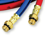 Premium R134a 10' Charging Hoses, Red and Blue Set 6445