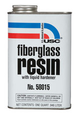 Fiberglass Resin, 1-Quart 58015