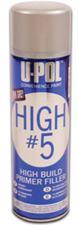 High #5 1K High Build Primer, Dark Gray, Aerosol UP0765