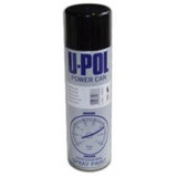 U-POL Premium Aerosols: Power Can, Satin Black, 17oz UP0801