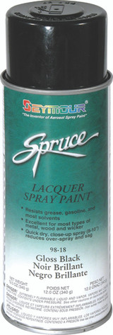 Spruce® Gloss Black Lacquer 98-18