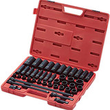 43 Pc. 1/2" Drive Metric Impact Socket Master Set 2569