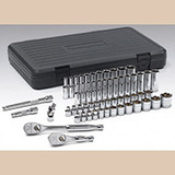 57 Pc. 3/8" Drive 6 Point Socket Set 80550