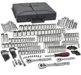 216 pc. SAE/Metric 6 & 12 Pt. Mechanics Tool Set Multi Drive 80933