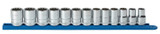 1/2” Dr Metric 12 Pt. Socket Set, 13 Pc 80710D