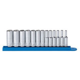 13 pc. 1/4" Dr. 6 pt. Deep Metric Socket Set 80304