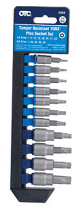 11 Pc. Tamper-Resistant TORX® Plus Socket Set 5905