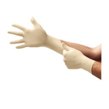 Safety Series Latex Powder-Free Industrial-Grade Gloves, Natural, Large L563-L