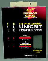 Mirror Glaze® Unigrit® 1,200 Grit Finishing Paper S1225