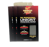 Mirror Glaze® Unigrit® Finishing Paper, 2000 Grit, 25 Sheets S2025