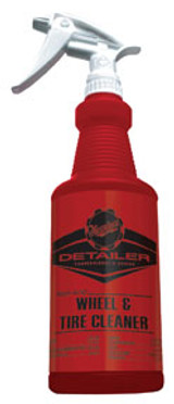 Detailer Non-Acid Wheel & Tire Cleaner Bottle, 32 oz. D20143PK12