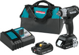 18V LXT® Lithium?Ion Sub?Compact Brushless Cordless 3/8" Sq. Drive Impact Wrench Kit (2.0Ah) XWT12RB