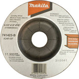 4?1/2" x 7/8" x 1/4" Grinding Wheel, 24 Grit, General Purpose Metal, 25/pk 741423-B-25