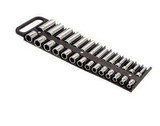 Large Magnetic 3/8” Socket Tray - Black 40210