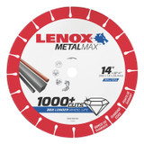 METALMAX Diamond Edge Cutoff Wheel, CH 14" x 1" 1972929