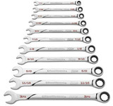 120XP Universal Spline SAE XL Combination Ratcheting Wrench Set, 11Pc 86450