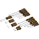 22 Pc. Phillips®/Slotted/Torx® Dual Material Screwdriver Set 86537