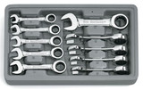 10 pc. Metric Stubby Combination Ratcheting GearWrenchª Set 9520D