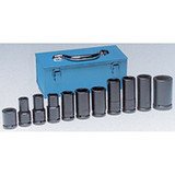 3/4” Dr Truck Wheel Service Impact Socket Set, 11 pc 8032