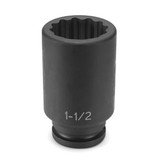 3/4" Drive x 1-1/2" 12 Point Deep Impact Socket 3148D