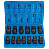 13-Piece 1/2 in. Drive 12-Point Metric Universal Impact Socket Set 1713UM