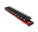 10 Pc. Magnetic Wrench Rack, Red WR10-RD