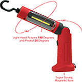 Saber® Single Strip 3-Watt LED Cordless Rechargeable Work Light 80303