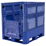 Buckhorn Clps Bulk Ctr,Blue,Solid,48 in BG4840332063002