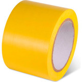 Global Industrial Safety Tape 3""W x 108'L 5 Mil Yellow 1 Roll