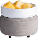 Candle Warmers 2-in-1 Classic Warmer - Gray Texture CWDGTX