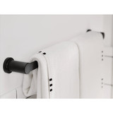 Moen Rinza 18 In. Towel Bar, Matte Black