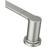 Moen Rinza 18 In. Towel Bar, Spot Resist Brushed Nickel Y1118BN 471103