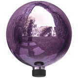 Alpine 10 In. Dia. Electric Purple Glass Gazing Globe GLB292PL
