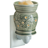 Candle Warmers Classic Perennial Ceramic Pluggable Fragrance Warmer PIPNL