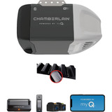 Chamberlain B2202 1/2 HP myQ Smart Belt Drive Garage Door Opener with WiFi B2202