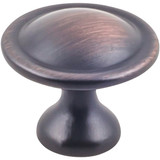KasaWare 1-1/8 In. Diameter Brushed Oil Rubbed Bronze Cabinet Knob (4-Pack)