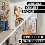 Genie StealthDrive 750 1-1/4 HPc Belt Drive Garage Door Opener with Battery BackUp