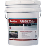 GacoFlex 5 Gal. White Solvent-Free 100% Silicone Roof Coating, 193-961 S2000