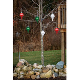 Xodus 9 In. Shatter Resistant LED Outdoor Finial Christmas Ornament