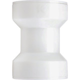 Keeney Insta-Plumb 1-1/2 In. White Plastic Straight Coupling 46QLK