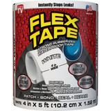 Flex Tape 4 In. x 5 Ft. Repair Tape, White TFSWHTR0405