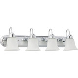 Home Impressions Julianna 4-Bulb Chrome Vanity Bath Light Bar