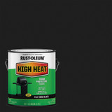 Rust-Oleum Flat High Heat Enamel, BBQ Black, 1 Gal. 233967