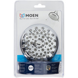 Moen Banbury 5-Spray 1.75 GPM Water Saver Fixed Shower Head, Chrome