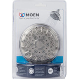 Moen Banbury 5-Spray 1.75 GPM Water Saver Fixed Shower Head, Brushed Nickel