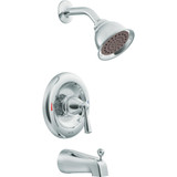 Moen Banbury Posi-Temp 1-Handle Lever Tub and Shower Faucet, Chrome 82910