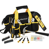 Essentials Around-the-House Homeowner's Tool Set with Black Tool Bag (32-Piece) 21044 300215